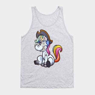 Pirate Unicorn Tank Top